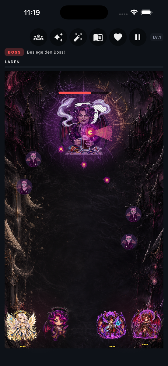 Angel Drop - Boss battle