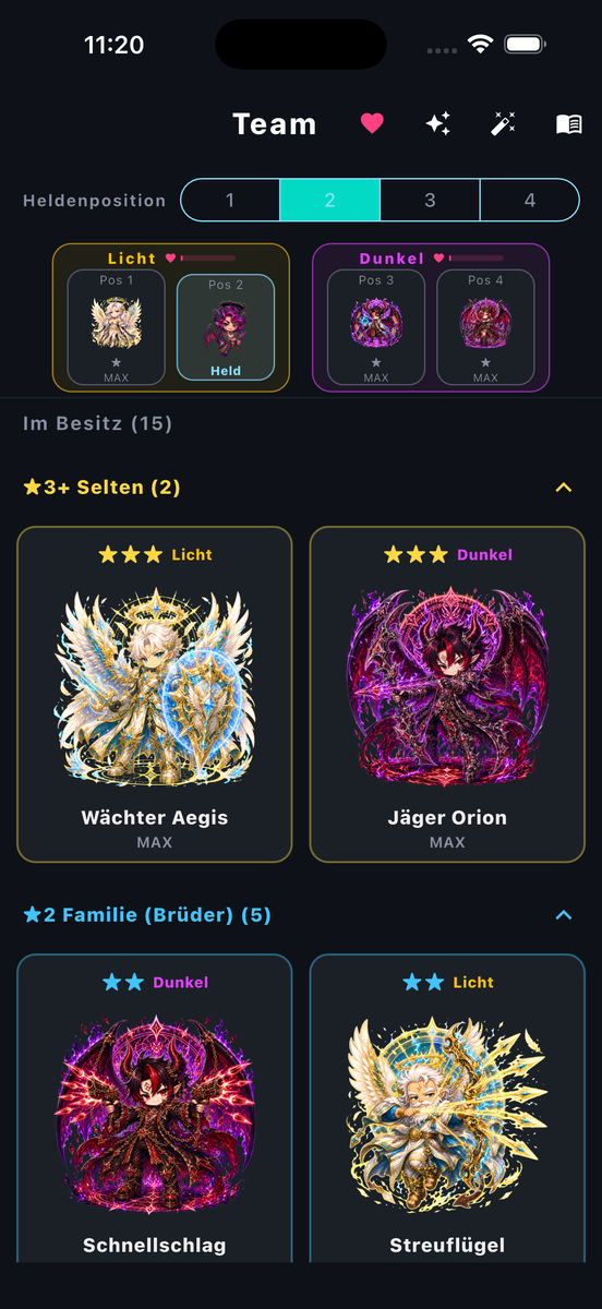 Angel Drop - Team