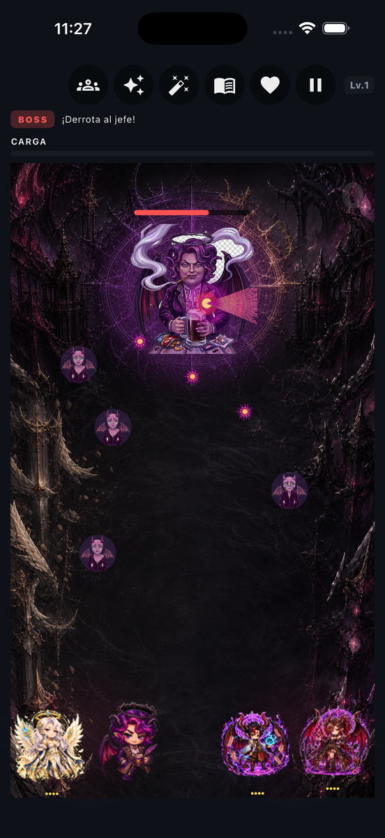 Angel Drop - Boss battle
