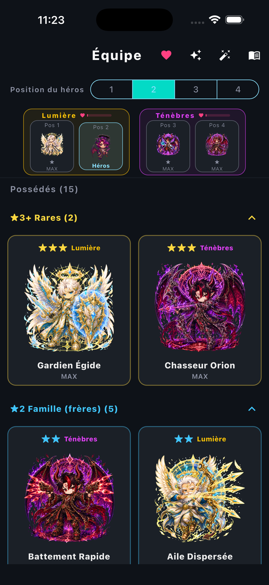 Angel Drop - Team