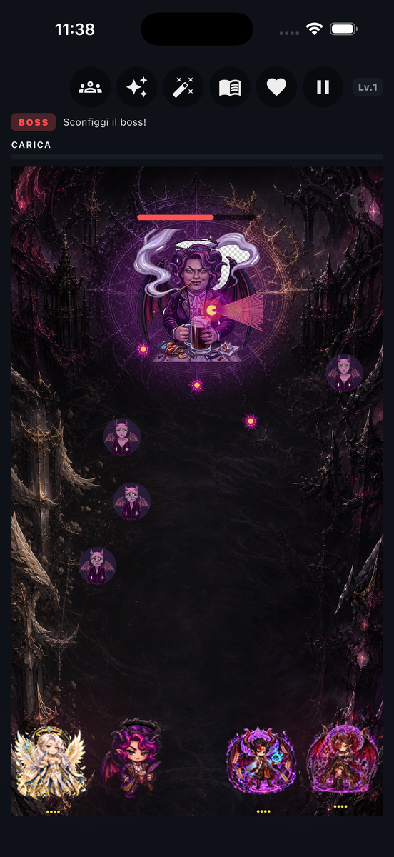 Angel Drop - Boss battle