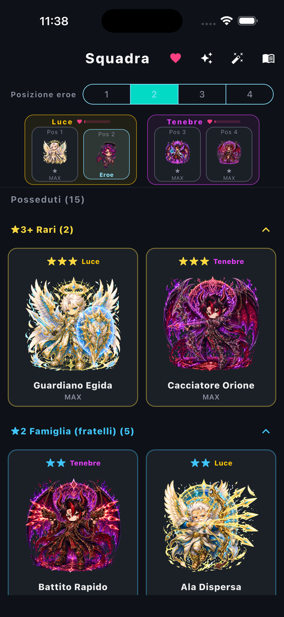 Angel Drop - Team
