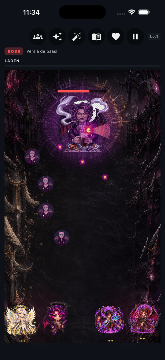 Angel Drop - Boss battle