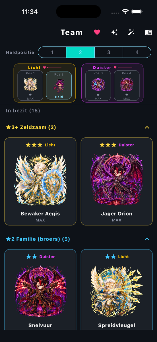 Angel Drop - Team