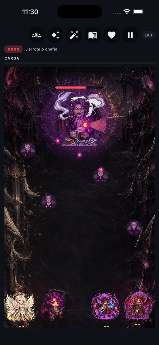Angel Drop - Boss battle