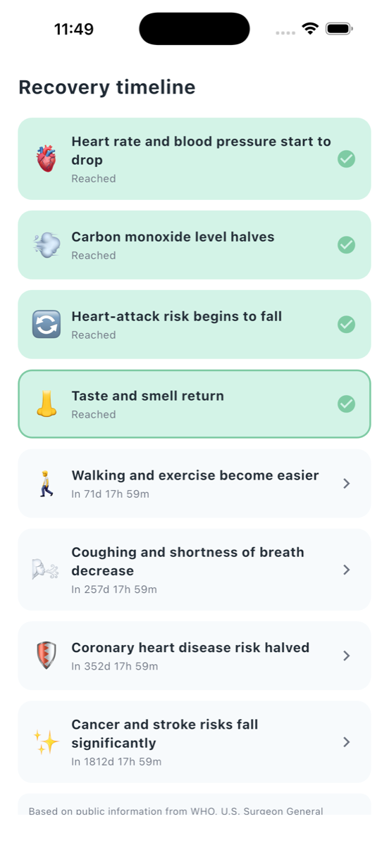 Quit Smoking: Angel & Devil - Recovery stage