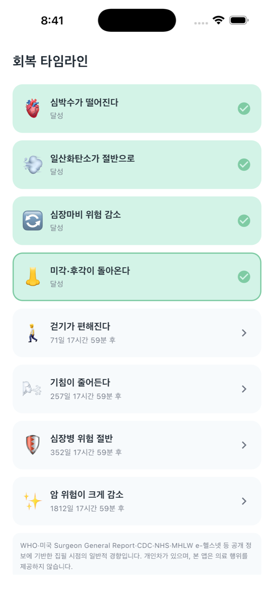 천사와 악마의 금연 - Recovery stage
