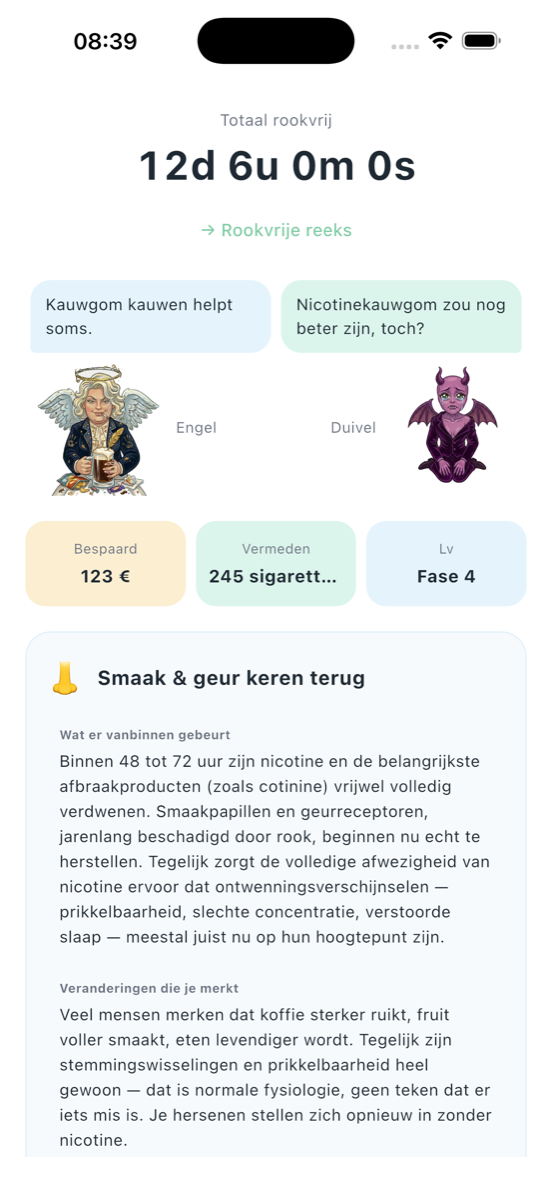 Stop met roken: Engel&Duivel - Home