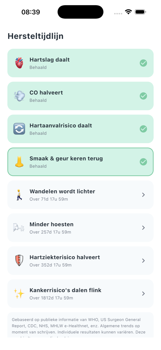 Stop met roken: Engel&Duivel - Recovery stage