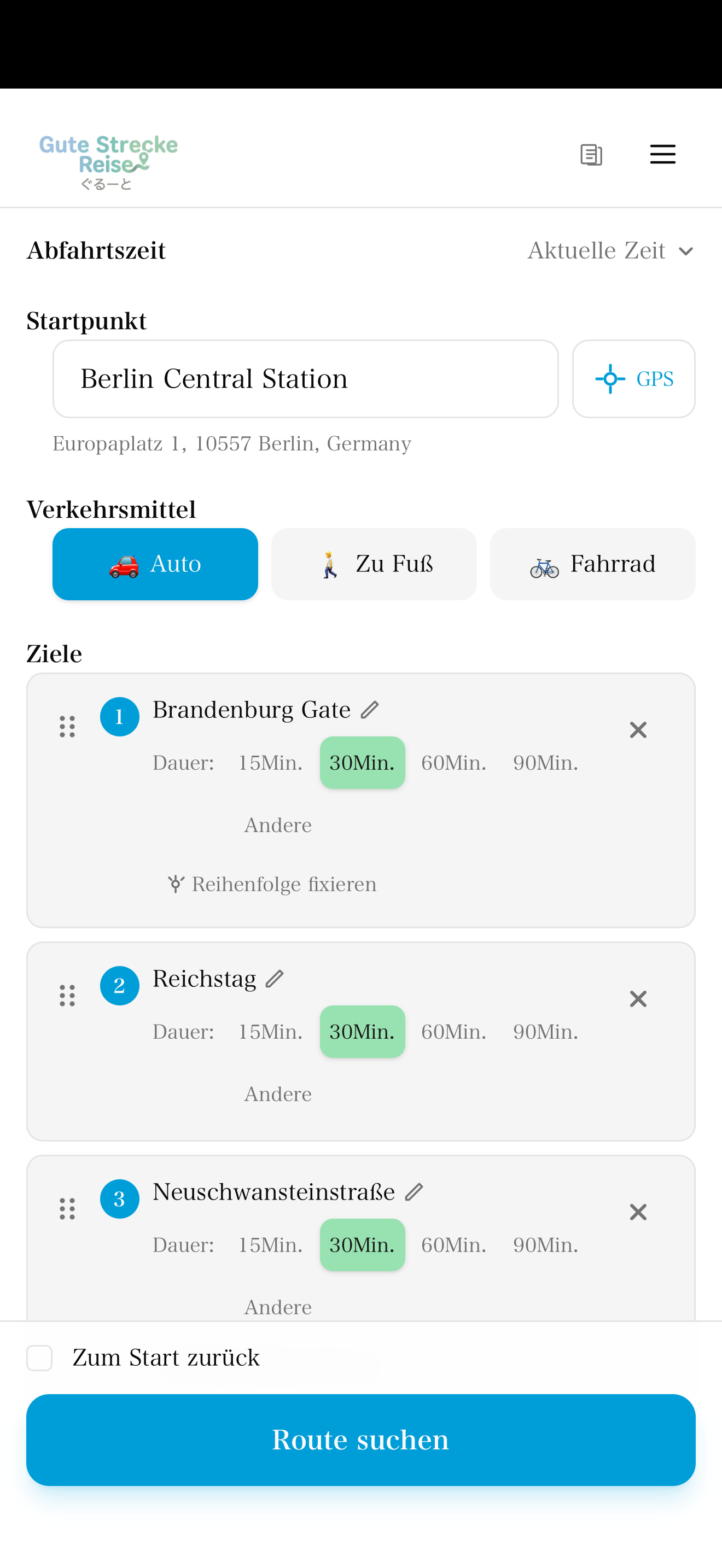 Screenshots - Suche