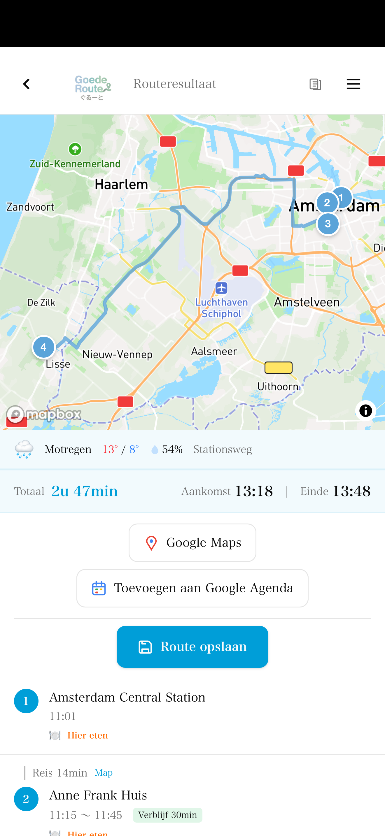 Schermafbeeldingen - Resultaat